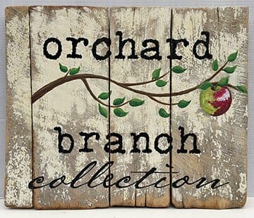 Orchard Branch Collection Virginia wine cider country art and furniture handcrafted reclaimed wood